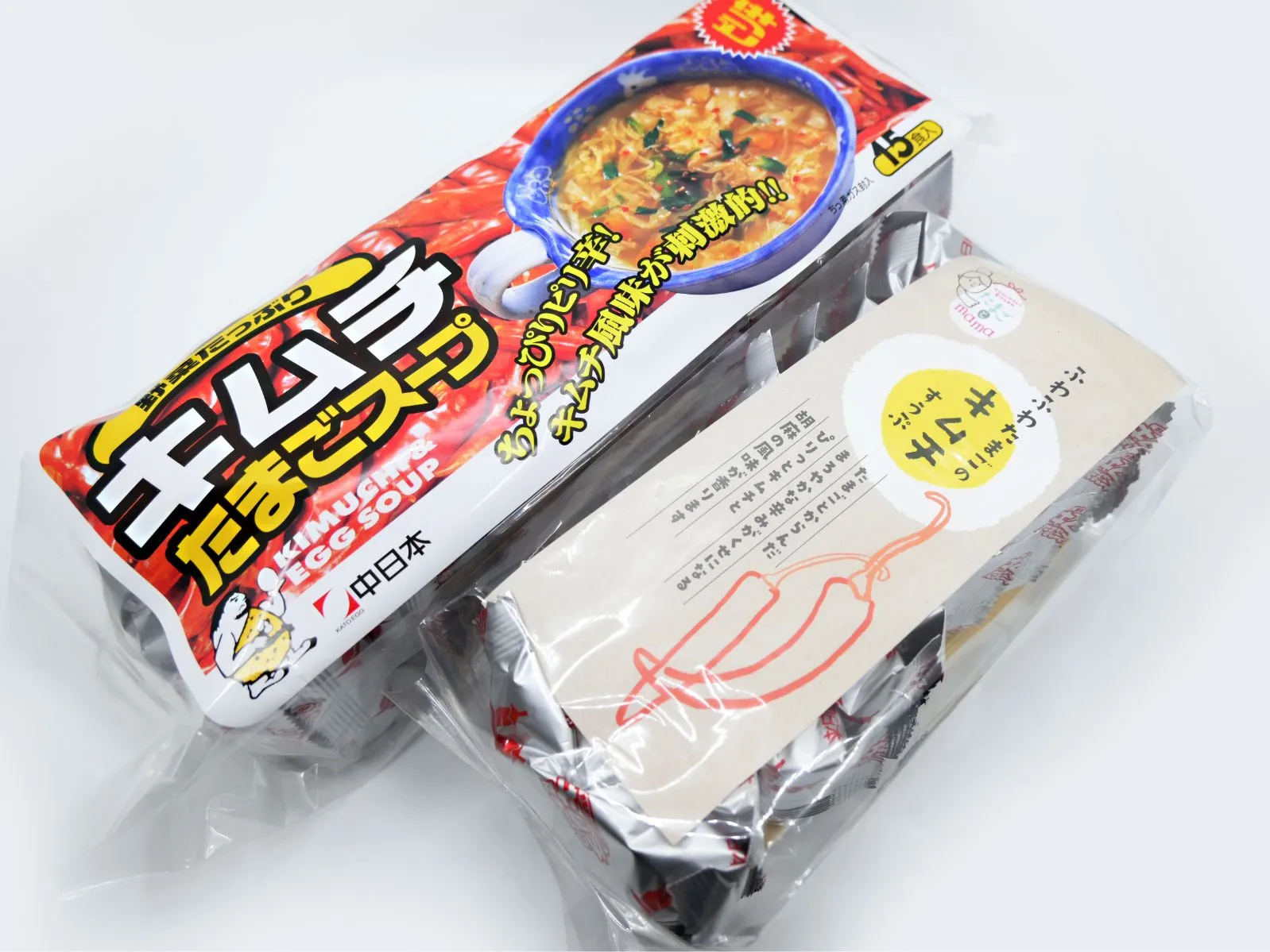 ふわふわたまごのきむちすうぷ(10食入り、15食入り)