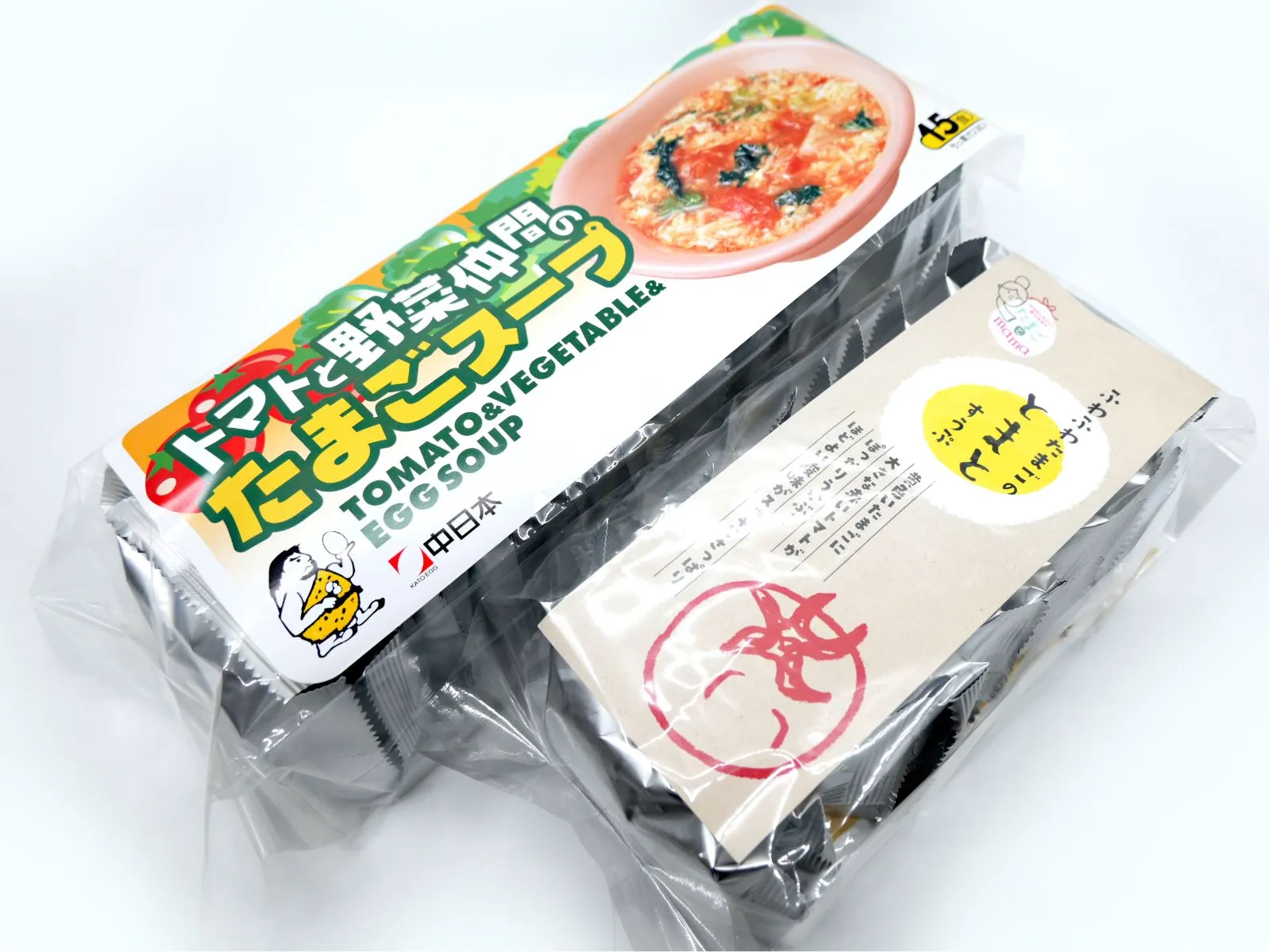 ふわふわたまごのとまとすうぷ(10食入り、15食入り)